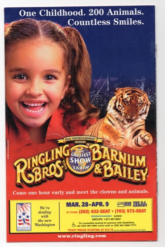 2000 - Ringling Bros Circus RBB Zirkusparade des Jahrtausends Programm - AAFM - Bild 5 von 5