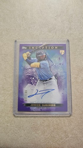 2024 Topps Inception Junior Caminero rookie Emerging Star auto (/199) #BRES-JCA
