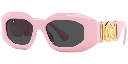 Versace Sonnenbrille geometrisch rechteckig mit Medusa-Bügel VE4425U - Made in Italy - Bild 13 von 16