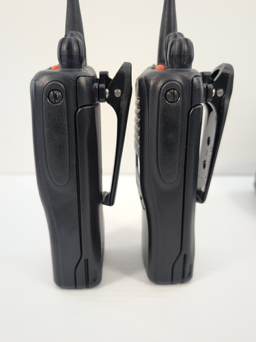 Kenwood UHF TK-3180-K Portable Radio Lot of 2 w/ Dual Charger, Batteries READ - Picture 6 of 12