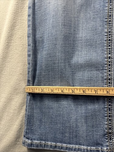 BKE Buckle Jake Bootleg Jeans Men’s 36R (36 x 31) Blue Jeans Denim 0344 - Picture 7 of 17