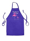 Going To Be A Big Sister Flamingo - Unisex Kids Apron - Pregnancy Announcement