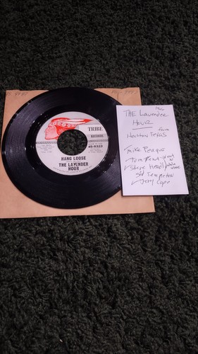 Die Lavendelstunde - handsignierter 3 x 5 Papierschnitt plus ihre 45 Es tut mir leid - Bild 1 von 2