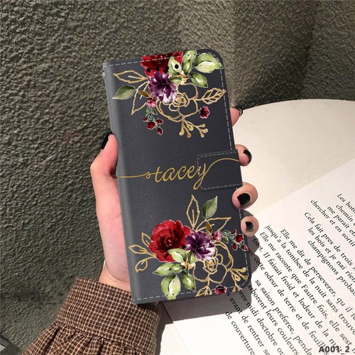Flip Custom Name Case Leder Wallet Cover für Google Pixel 9 Pro XL 8A 7 6A 9A - Bild 13 von 55