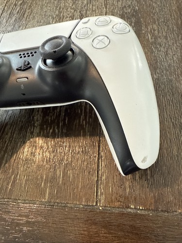 Sony PlayStation 5 PS5 OEM White Controller For Parts Or Repair Stick Drift - Picture 4 of 5