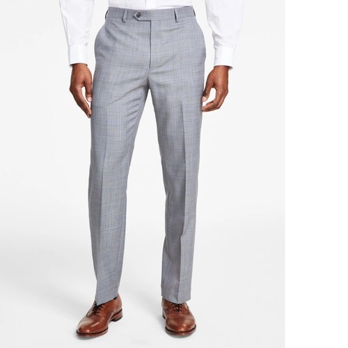 Michael Kors Herren klassische Passform Stretch Wollmischung Anzughose grau B4PS $ 190 - Bild 11 von 20
