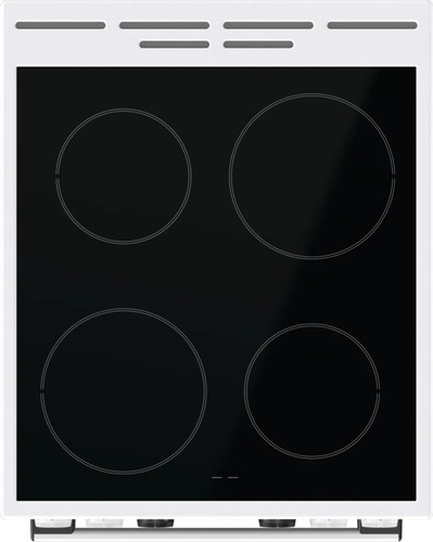 Gorenje Elektro Standherd GEC5C41WG 50cm Glaskeramik Weiß Umluft Timer - Bild 4 von 7