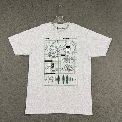 Ripple Junction x Adult Swim T-Shirt Mens XL Gray Cartoon Funny Graphic Casual