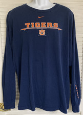 Men's Nike Auburn Tigers Long Sleeve T-Shirt, XL, Cotton, Sleeve Hit