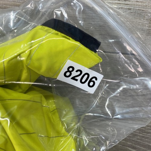 Oakley Jacket Mens Medium Yellow Hooded Reflective Running Cycling Windbreaker - Picture 10 of 10
