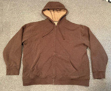 L.L. Bean Katahdin Iron Works Hoodie Sweatshirt XL Fleece Lined