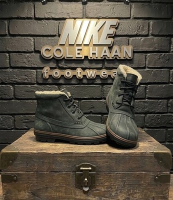  Men's Cole  Haan x Nike Air  Waterproof Duck Hiking Boots - Size 11