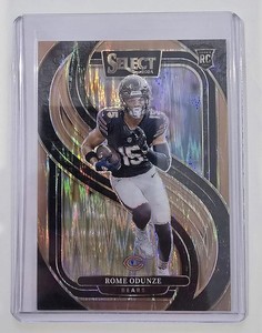 Rome Odunze - Bears - Copper Shock Premier Level 56/299 - Select NFL 2024