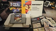 F-Zero X fzero Nintendo 64 N64 Complete CIB w/all inserts Stickers Read Tested