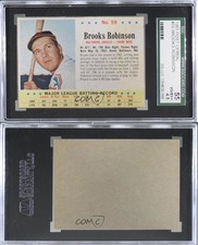 1963 Post Brooks Robinson #59 SGC 55 HOF