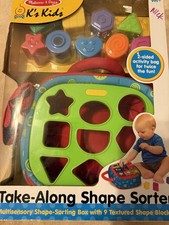 Melissa  Doug Take Along Shape Sorter Learning Toy Activity Bag New