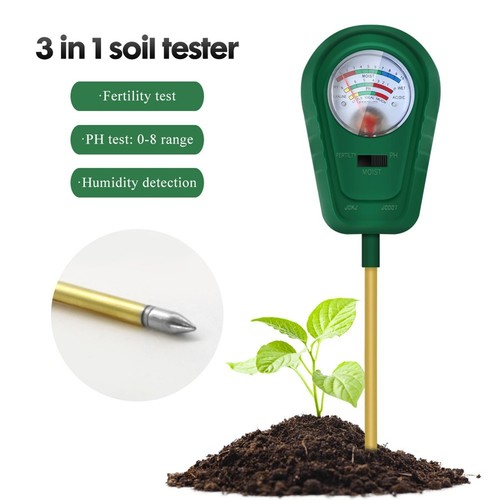 Handlicher 3 in 1 Bodentester zur Beurteilung von Feuchtigkeit pH und Fruchtbark - Afbeelding 2 van 12