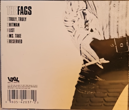 The Fags "The Fags" CD EP - #5 - Bild 2 von 2