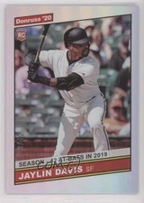 2020 Panini Donruss Retro 1986 Season Stat Line 9/42 Jaylin Davis Rookie RC 0b0