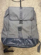 Under Armour Drawstring Flap Backpack – M – Water-Resistant Gym & Laptop Bag