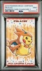 Poncho-Wearing Pikachu Charizard Y Pokemon 2016 MC Business Card Japanese PSA 9