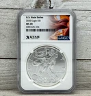 2020 American Silver Eagle U.S. State Series UTAH NGC MS70
