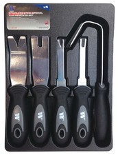 Welzh Werkzeug 5-teilig Edelstahl Spezial Zierclip Entferner Set 4061-WW