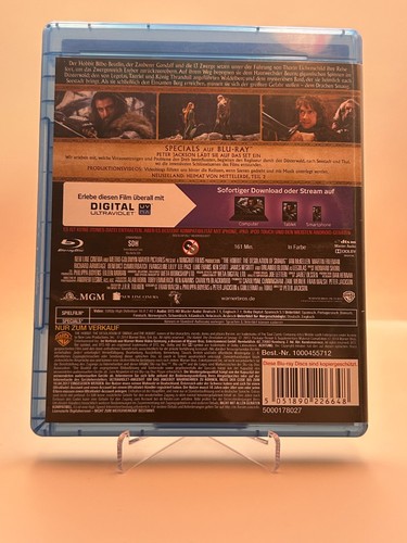 Der Hobbit Smaugs Einöde Bluray OVP 2 Disc Edition - Bild 2 von 4