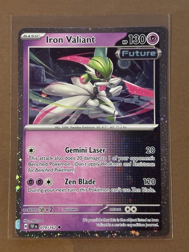 Pokemon Iron Valiant 79/162 & Scream Tail 77/162 Cosmo Holo Set of 2! NM - Picture 3 of 4