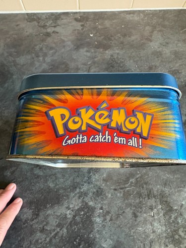 Pokémon TV Animation Topps Collectors Tin Charizard 1999 Great condition! - Picture 4 of 7