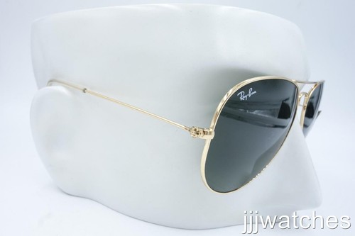 Nuevas gafas de sol Ray-Ban Gold Aviator clásicas verdes G-15 para hombre RB3025 L0205 58 $171 - Imagen 2 de 7