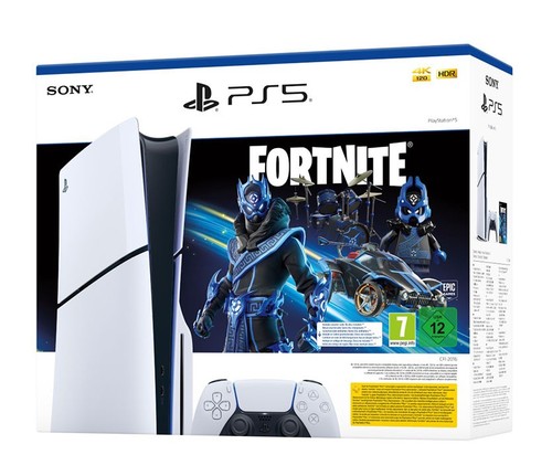 Consola PlayStation 5 Slim (Bluray) 1TB SSD + DLC Fortnite Cobalt Star - Imagen 2 de 3