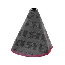Car Shift Boot Cover, Waterproof Canvas Fabric Manual Automatic Shift Knob Gray