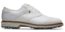 New Footjoy Golf Premiere Series Wilcox Cleated Shoes White/White/Light Gray