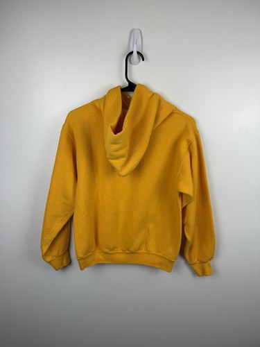 Vintage 70s Russell Athletic Yellow Hoodie Sweatshirt Size Small USA Made - Bild 2 von 4