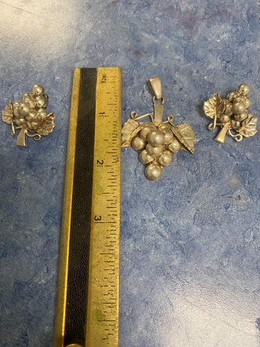 PENDIENTES UVA MÉXICO 925 COLGANTE AMD aprox 30” - Imagen 3 de 8