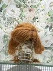*VINTAGE 1962 FASHION QUEEN BARBIE  #870 RED FLIP HAIR WIG--EXCELLENT~No Doll