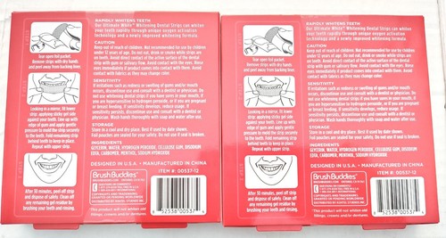 Ultimate White Teeth Whitening Dental Strip Oral Care, Beauty & Personal 4 Pack - Picture 2 of 9