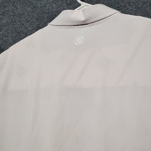 G/Fore Golf Poloshirt Herren XL Weiß Kurzarm Freizeit Outdoor Performance - Bild 5 von 13