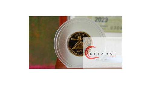 Greece, 2023, Proof, Delos, Island of Apollo & Artemis, 50 Euro Gold Coin - Picture 5 of 6