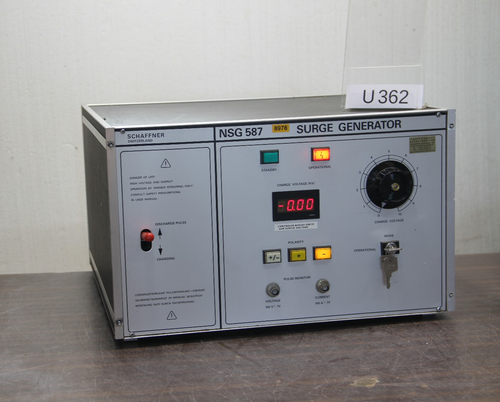 SCHAFFNER NSG587 SURGE GENERATOR 10kV  # U362 a - Picture 4 of 15