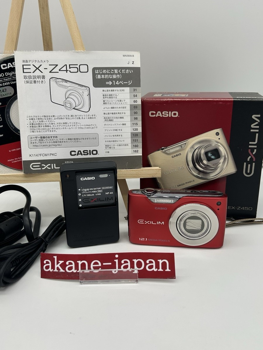 CASIO EXILIM EX-Z450red 12.1MP Digital Camera #63 | eBay