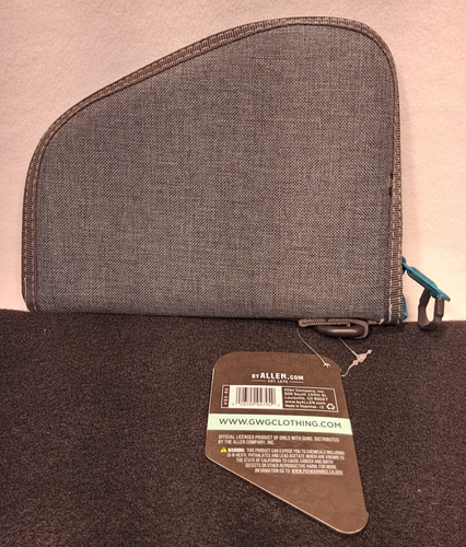 Türkis & Saphir Mädchen mit Waffen, GWG Logo 8" Pistol Kurzwaffenetui - Inbus - Bild 2 von 3