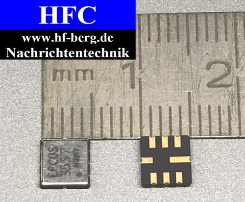 2 Piezas EPCOS Baja pérdida SAW Filtro 433,92 MHz B39431-B3555-U310 (M1498) - Picture 3 of 8