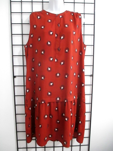 ANN TAYLOR LOFT 🌸 GR. XL === ROSTDRUCK / FALLENDE TAILLE / ETUIKLEID - Bild 1 von 8