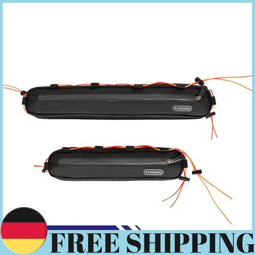 Bicycle Front Tube Frame Bag Waterproof Bike Pouch Large Capacity Pannier Bag