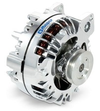 Alternator, 110 amp, 12V, OEM / 1-Wire, Single V-Belt Pulley, Chrome, Mopar, ...