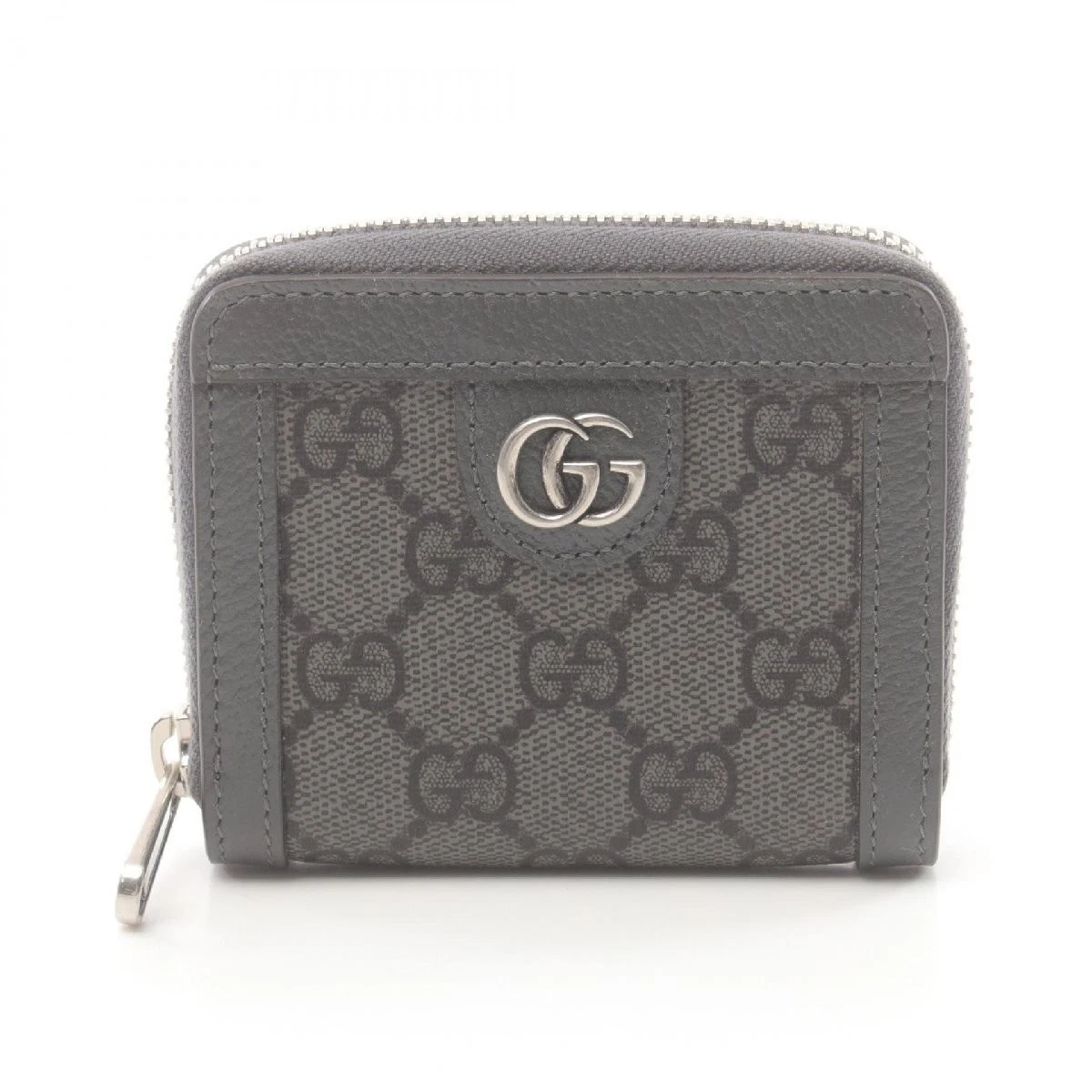 Portefeuille rond en toile enduite PVC Gucci Ophidia GG Supreme Off marque GUCCI GG Sup