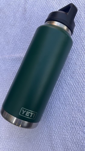 Yeti Rambler 1,36 L Flasche Vakuumisoliert Edelstahl Flachmann. Glaseinsatz