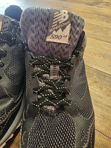 NEW BALANCE 590 AT Trail Running Shoes Black Purple Women's Running Shoes US 9 - Picture 5 of 10